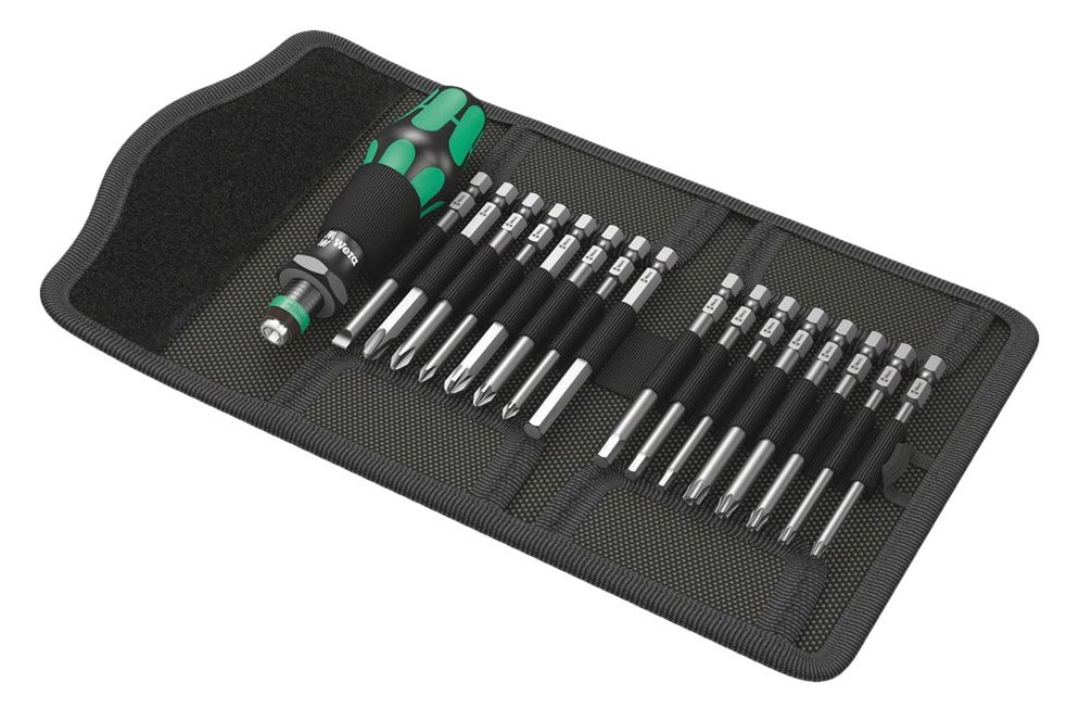 Wera Kraftform Kompakt 60 - Schraubendreher mit Bit-Satz