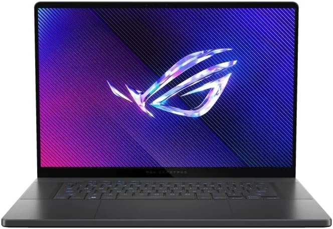 ASUS ROG Zephyrus G16 OLED GU605CM-QR003 Gaming-Laptop, 40,6 cm (16 Zoll), 2,5 K, 240 Hz, Core Ultra 9 285H, 32 GB RAM, 1 TB SSD, NVIDIA RTX 5060 8 GB, ohne Betriebssystem, Grau Eclipse - Tec. QWERTY