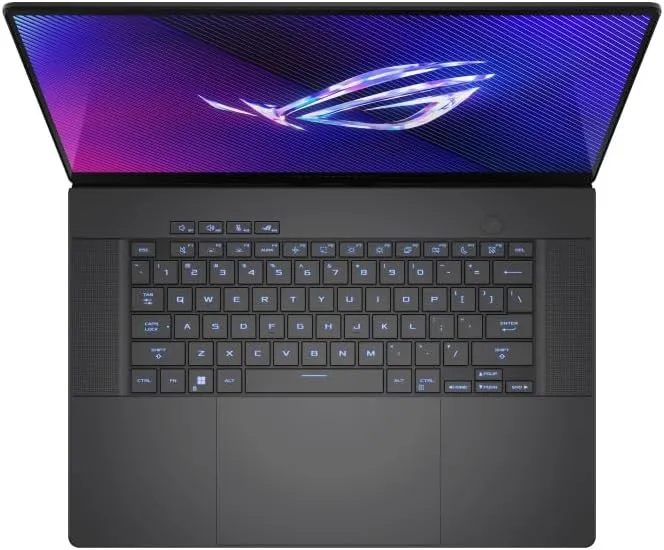 ASUS ROG Zephyrus G16 OLED GU605CM-QR003 Gaming-Laptop, 40,6 cm (16 Zoll), 2,5 K, 240 Hz, Core Ultra 9 285H, 32 GB RAM, 1 TB SSD, NVIDIA RTX 5060 8 GB, ohne Betriebssystem, Grau Eclipse - Tec. QWERTY — Bild 4
