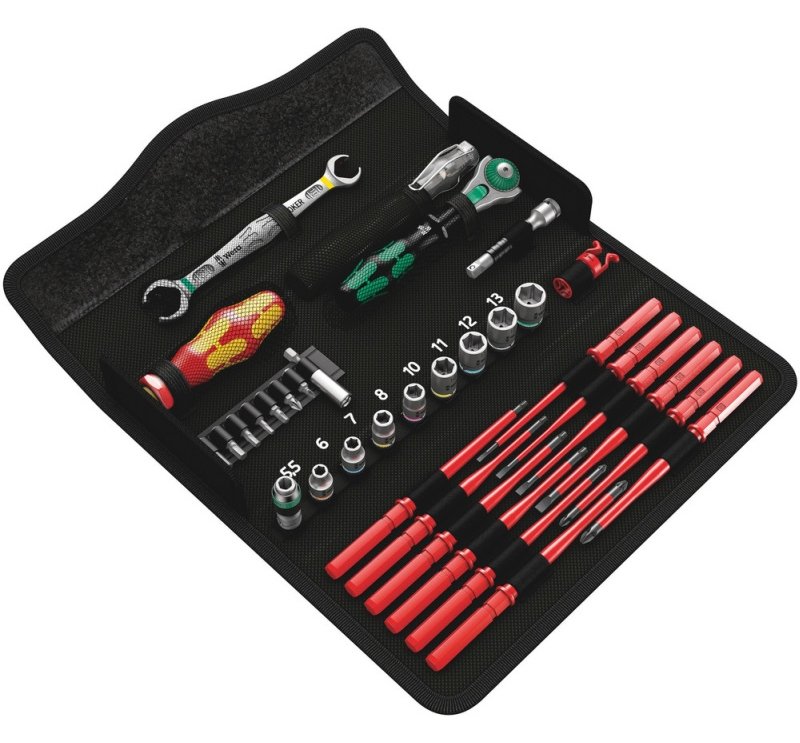 Wera Kraftform Kompakt W 1 - Werkzeugset - 35 Stücke