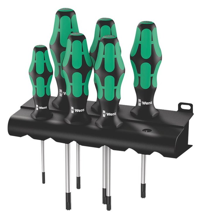 Wera Kraftform Plus - Series 300 367/6 TORX - Schraubendrehersatz