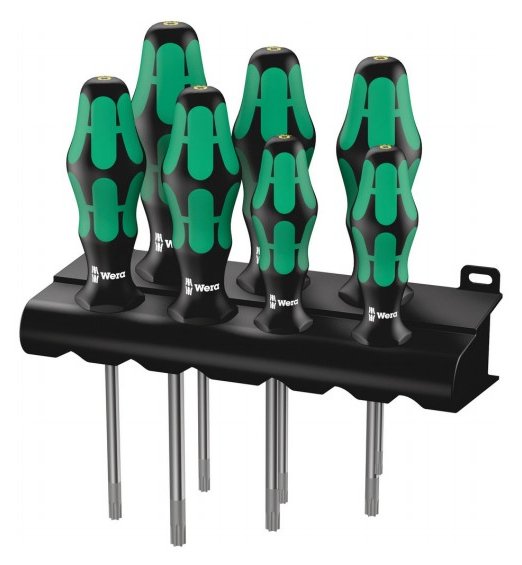 Wera Kraftform Plus 367/7 TORX HF - Schraubendrehersatz