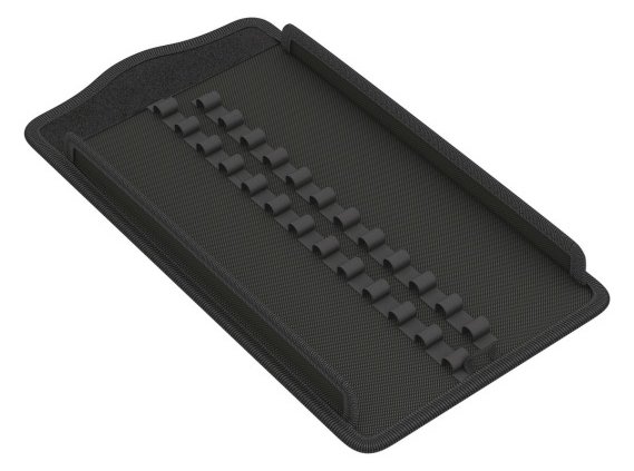 Wera Roll bag for up to 25 Kraftform Micro screwdrivers (empty) 235 x 115 mm