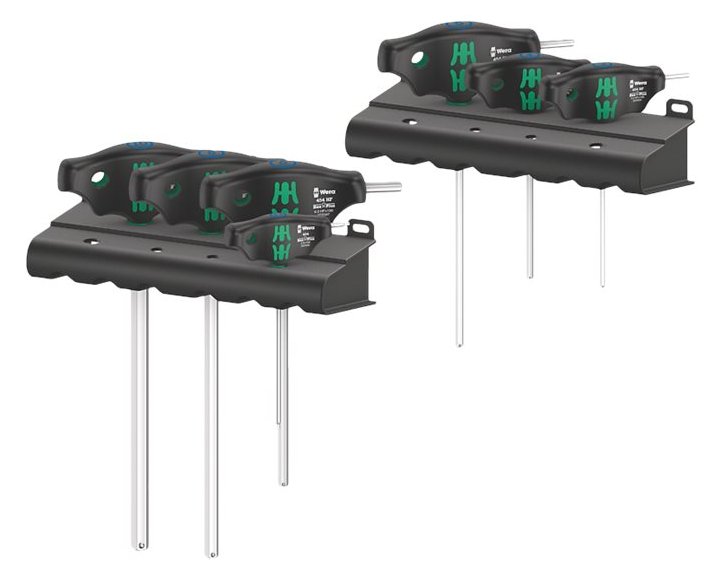Wera Series 400 454/7 HF - Schlüsselset mit T-Griff