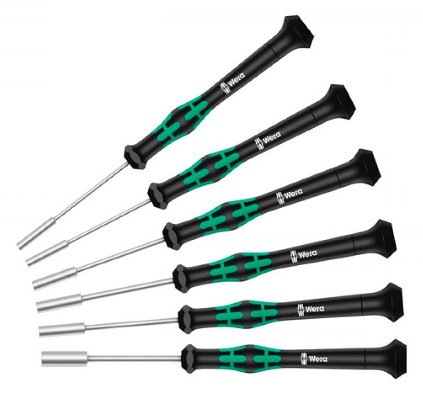 Wera Series Kraftform Micro 2069/6 - Steckschlüssel-Satz
