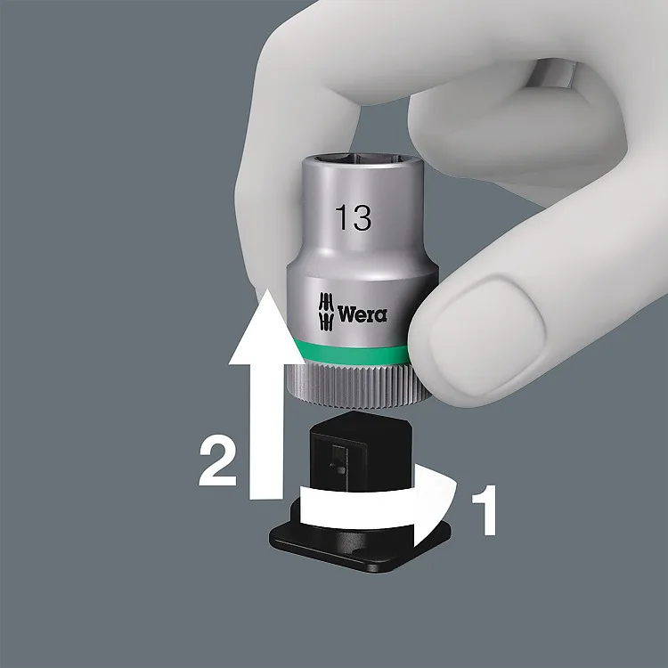 Wera Zyklop 8006 SC 1 - Schlagschrauberset mit Nussensatz, Ansicht 4