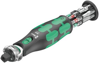 Wera Zyklop 8009 Pocket Imperial Set 1 - Knarrenschraubendreher mit Bit-Satz von LumaTech