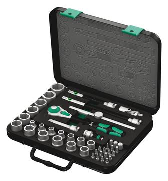 Wera Zyklop 8100 SB 2 - Drehmomentschlüssel mit Ratschenfunktion und Bit- sowie Steckschlüsselsatz von LumaTech