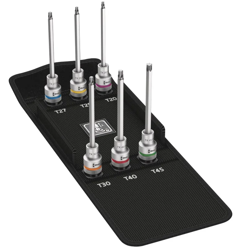 Wera Zyklop 8767 C TORX HF 2 - Einsatzset - 6 Stücke, Ansicht 2