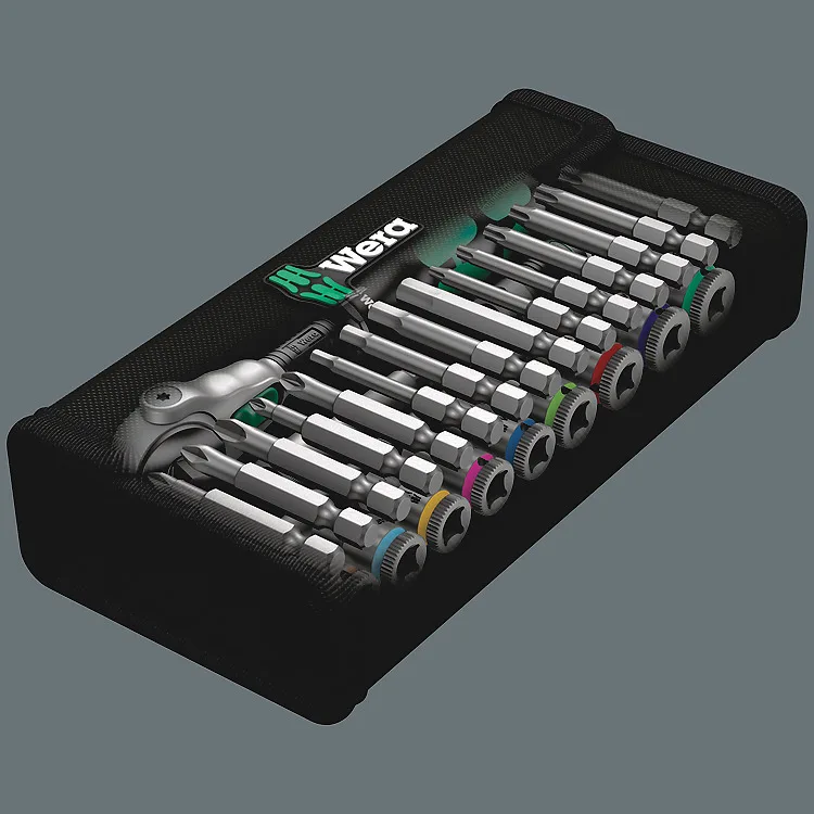 Wera Zyklop Speed 8100 SA 9 - Knarrensatz mit Bit- und Steckschlüssel-Satz, Ansicht 4
