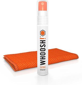 WHOOSH! Screen Shine Pocket - Geräte-Reinigungsset - Handy/Smartphone - 8 ml - Orange - Weiß - Universal - 2 Stück(e) von LumaTech