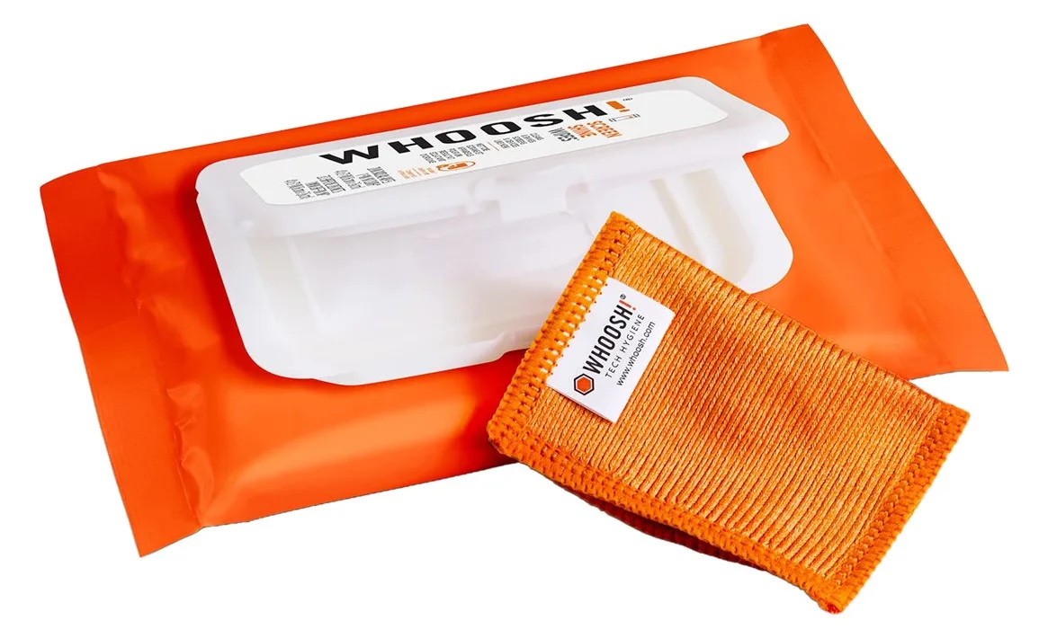 WHOOSH! Screen Shine Wipes - Geräte-Reinigungstücher - Handy/Smartphone - Orange - Universal - 101,6 mm - 76 mm, Ansicht 4