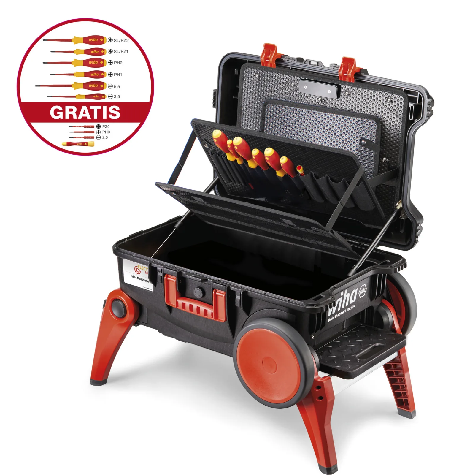 Wiha III - Hartschalentasche XXL size für Werkzeuge, Ansicht 4