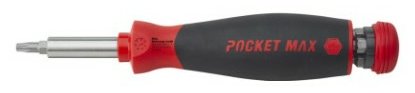 Wiha Schraubendreher mit Bitmagazin PocketMax magnetisch