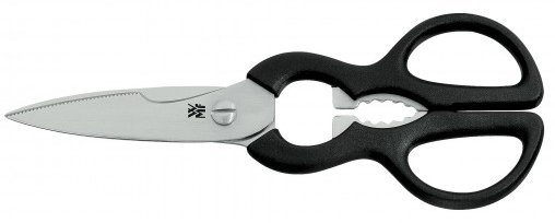 WMF Haushaltsschere - Universal - Schwarz - Edelstahl - Edelstahl - Kunststoff - 220 mm