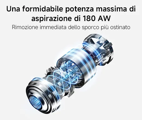 Xiaomi Vacuum Cleaner G20 Max EU grau, Ansicht 4