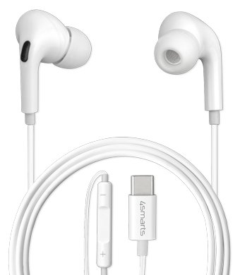 4smarts Active In-Ear Stereo Headset USB Type-C Melody Digital Basic - Kabelgebunden - Kopfhörer - Weiß von LumaTech