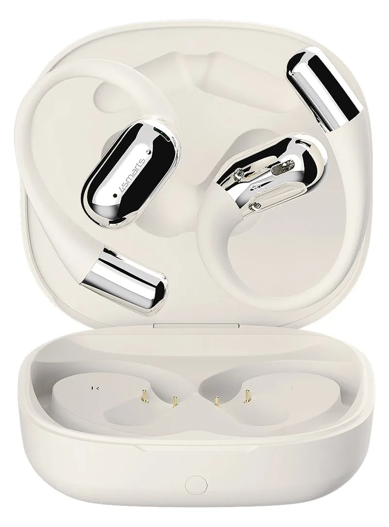 4smarts Open-Ear Bluetooth Kopfhörer SkyBuds AI Screen Beige - Kopfhörer, Ansicht 2