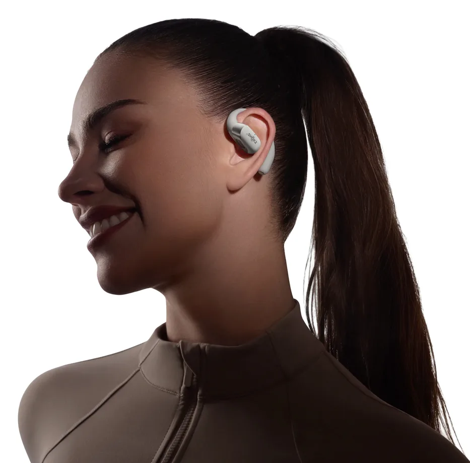 AfterShokz OpenFit 2+ Grey - Wireless Bluetooth Headphones - Kopfhörer - Kabellos, Ansicht 2