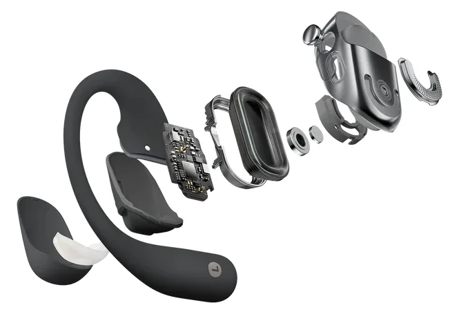 AfterShokz OpenFit 2+ Schwarz - Kopfhörer - Kabellos, Ansicht 3