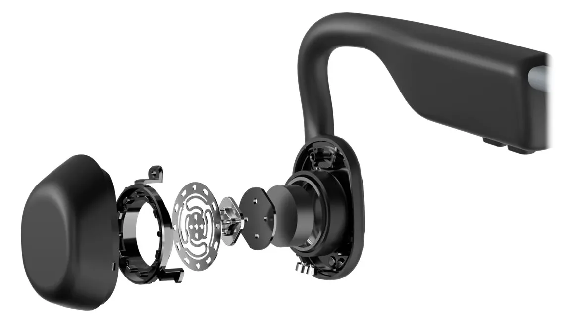 AfterShokz OpenMove - Kopfhörer mit Mikrofon - Grau, Ansicht 3