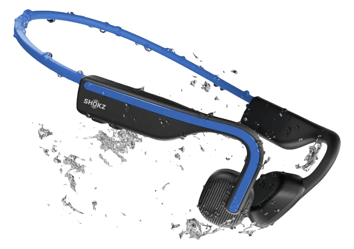 AfterShokz OpenMove - Kopfhörer mit Mikrofon - Blau, Ansicht 4