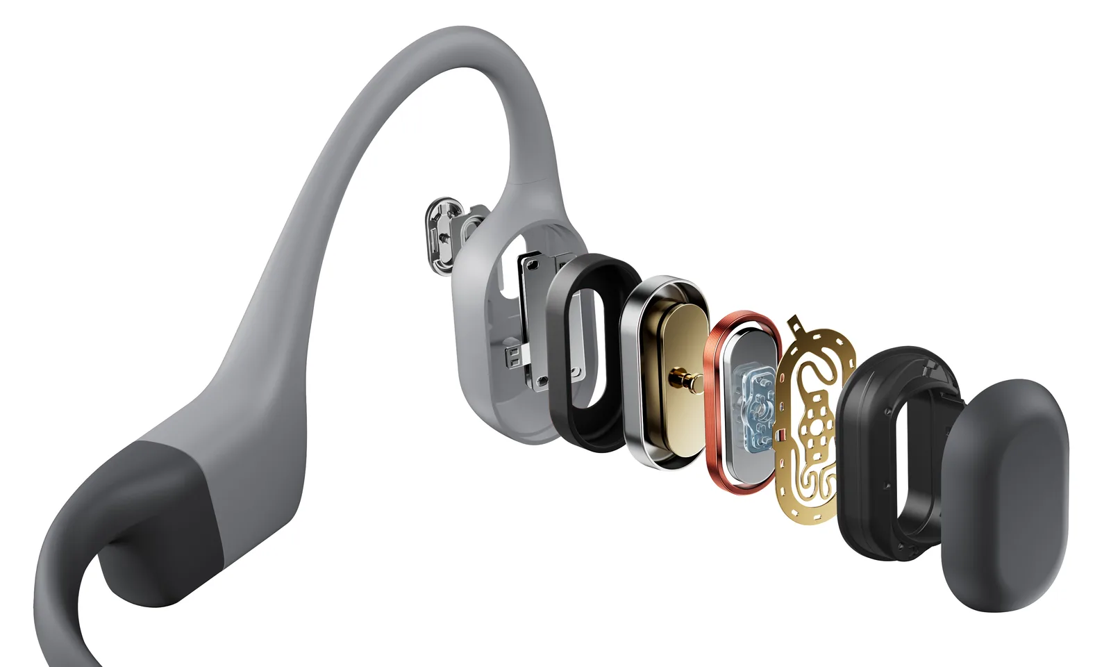 AfterShokz OpenSwim Pro Grey S711 - Kopfhörer - 20 KHz, Ansicht 2