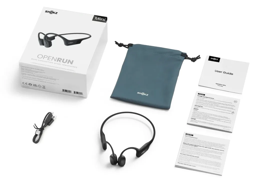 AfterShokz SHOKZ OpenRun Mini - Kopfhörer mit Mikrofon - offenes Ohr, Ansicht 2