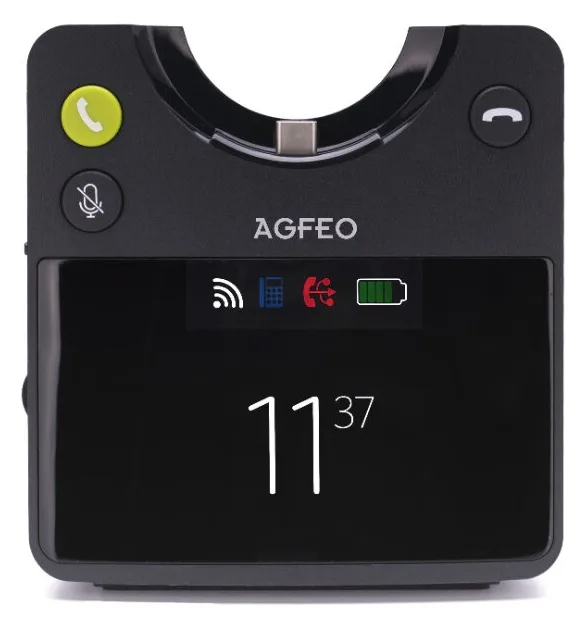 AGFEO Headset-Sender / Ladestation (USB), Ansicht 2