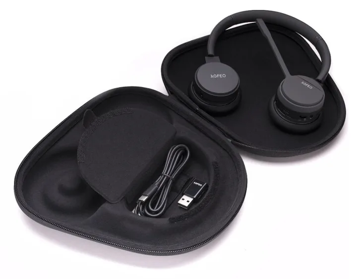AGFEO Infinity - Headset - On-Ear - DECT / Bluetooth, Ansicht 3