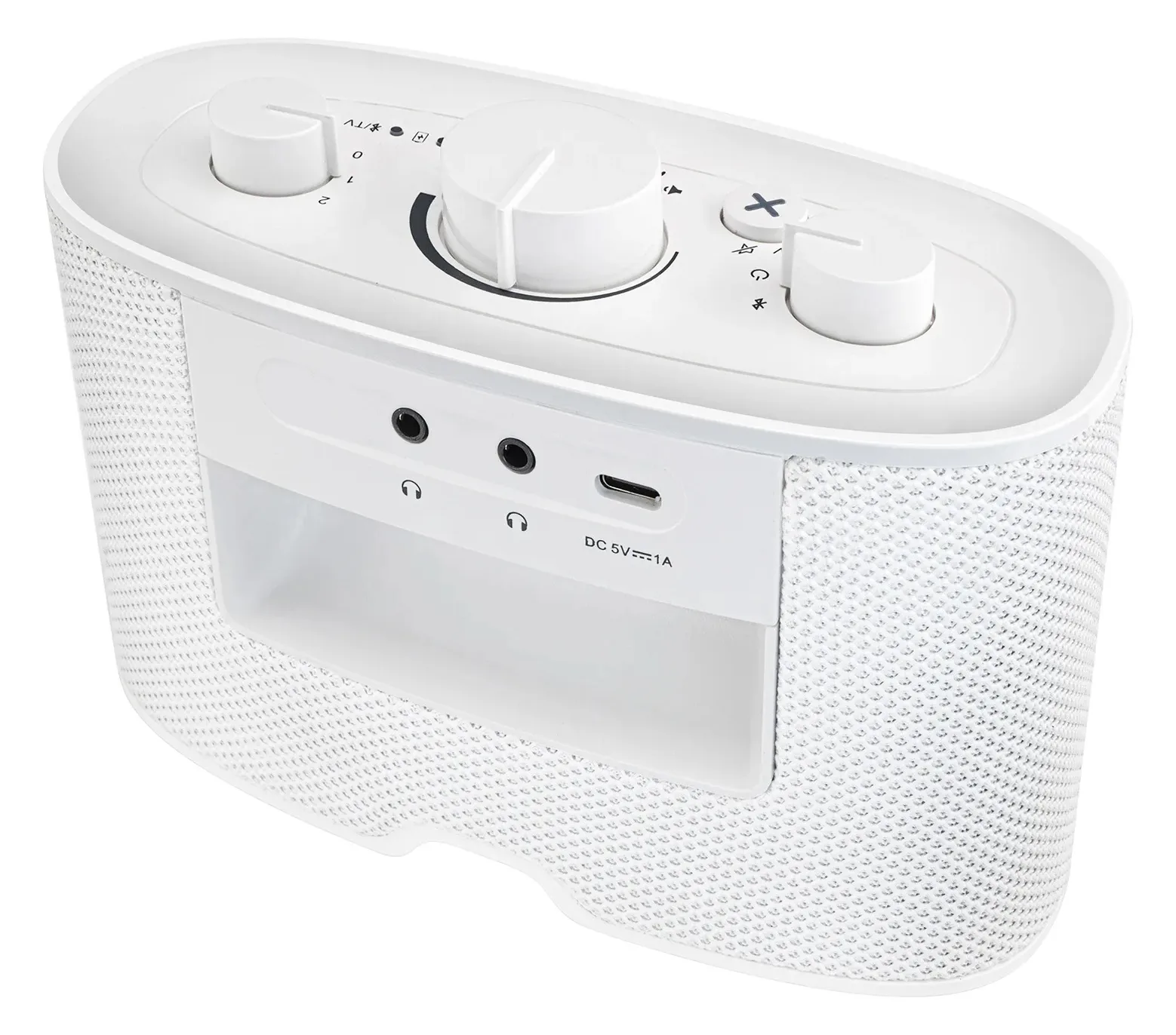 Albrecht 24100 - Lautsprecher Bluetooth Klaro weiß - Lautsprecher, Ansicht 2