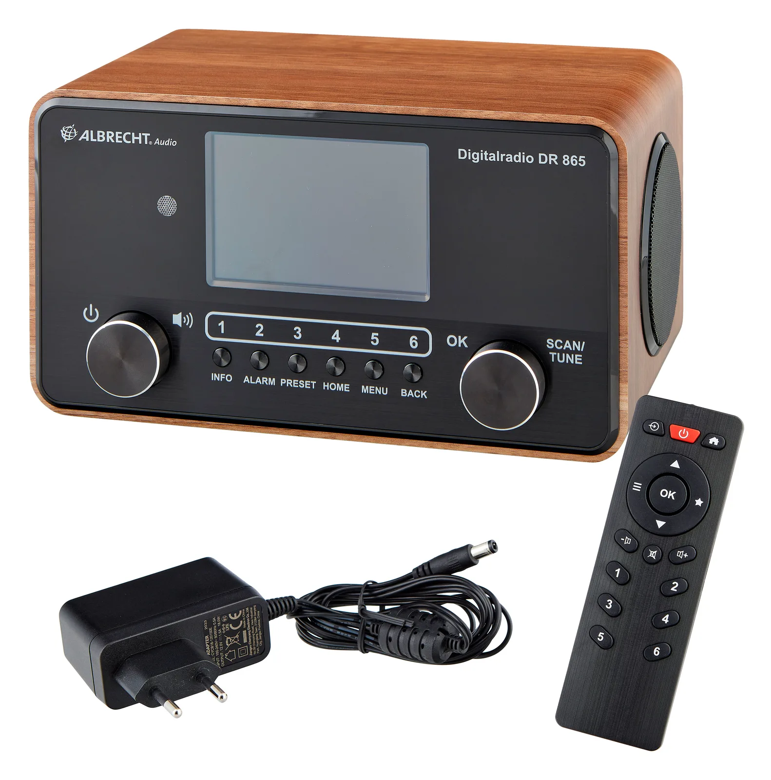 Albrecht DR 865 - Audiosystem - 2 x 7 Watt, Ansicht 2