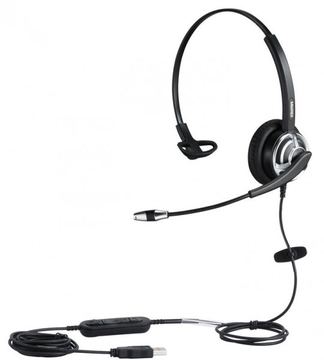 ALLNET 8805-8.1MS - Kabelgebunden - Büro/Callcenter - Kopfhörer - Schwarz von LumaTech