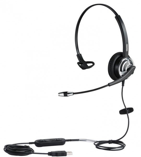 ALLNET 8805-8.1MS - Kabelgebunden - Büro/Callcenter - Kopfhörer - Schwarz