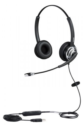 ALLNET 8805-8.2MS - Kabelgebunden - Büro/Callcenter - Kopfhörer - Schwarz