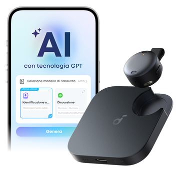Anker Innovations Portable Al voice recorder - Black von LumaTech