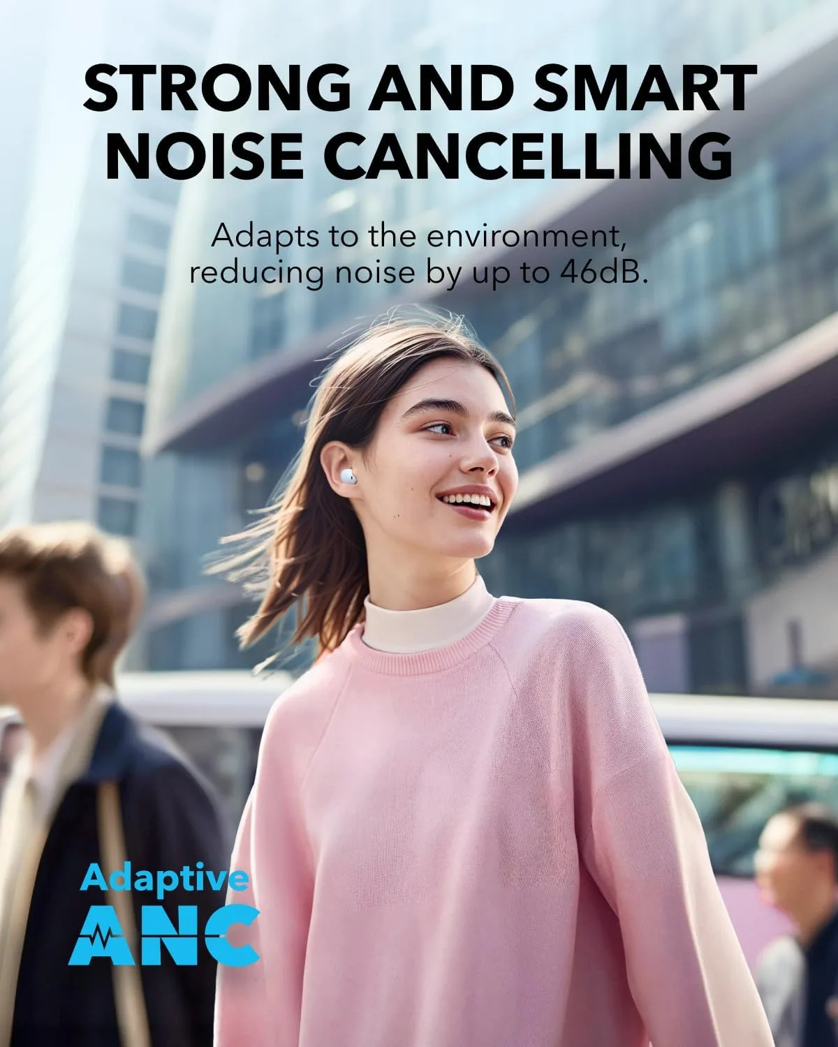 Anker Innovations Soundcore A30i - kabellose Kopfhörer blau A3958G31 - Kopfhörer, Ansicht 3