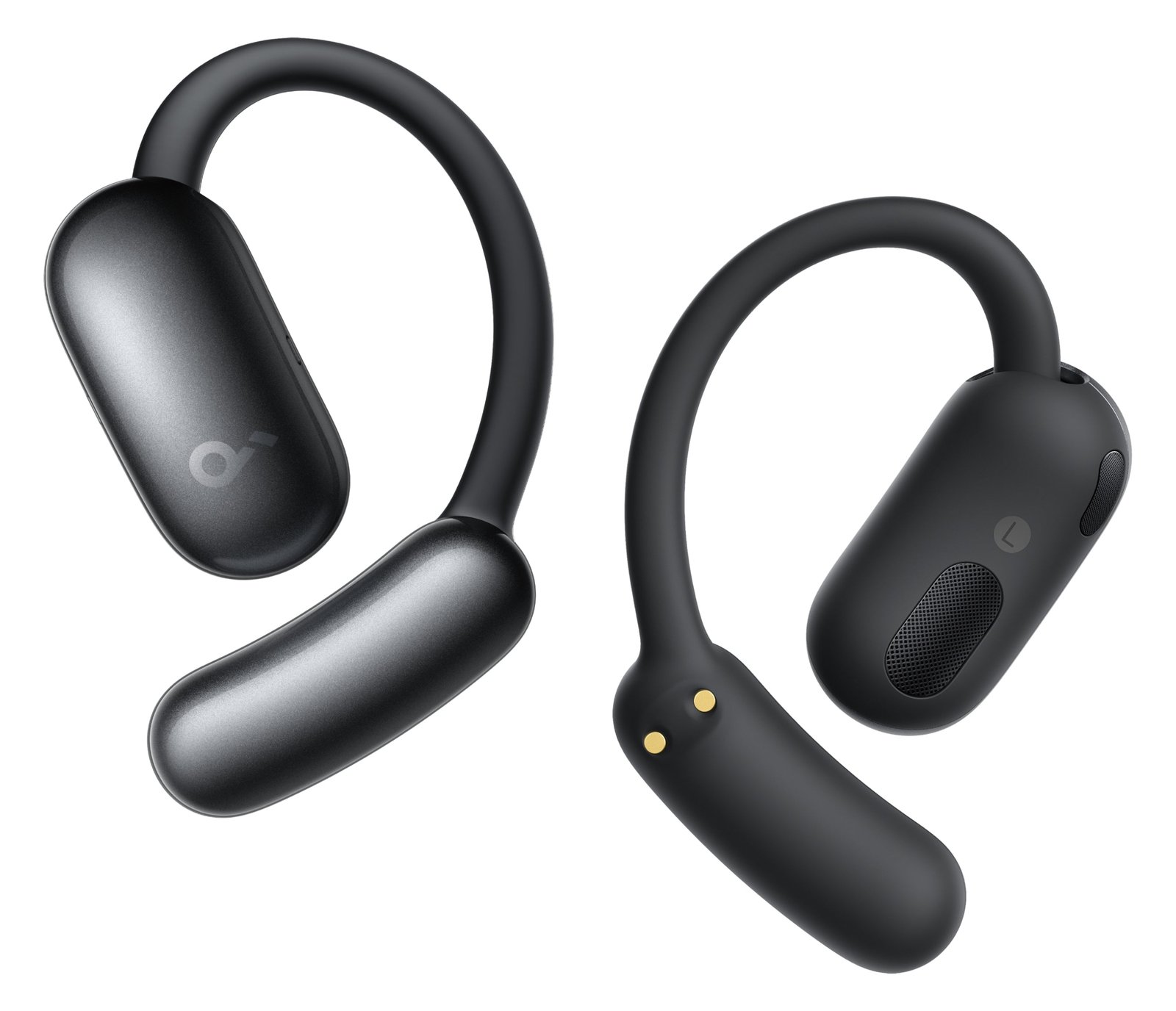 Anker Innovations Soundcore AeroFit 2 AI black Open-Ear-Kopfhörer 35 Stunden Wiedergabezeit IP55 inkl. - Kopfhörer