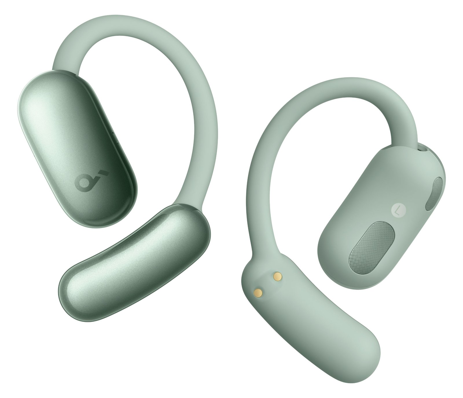 Anker Innovations Soundcore AeroFit 2 AI green Open-Ear-Kopfhörer 35 Stunden Wiedergabezeit IP55 inkl. - Kopfhörer