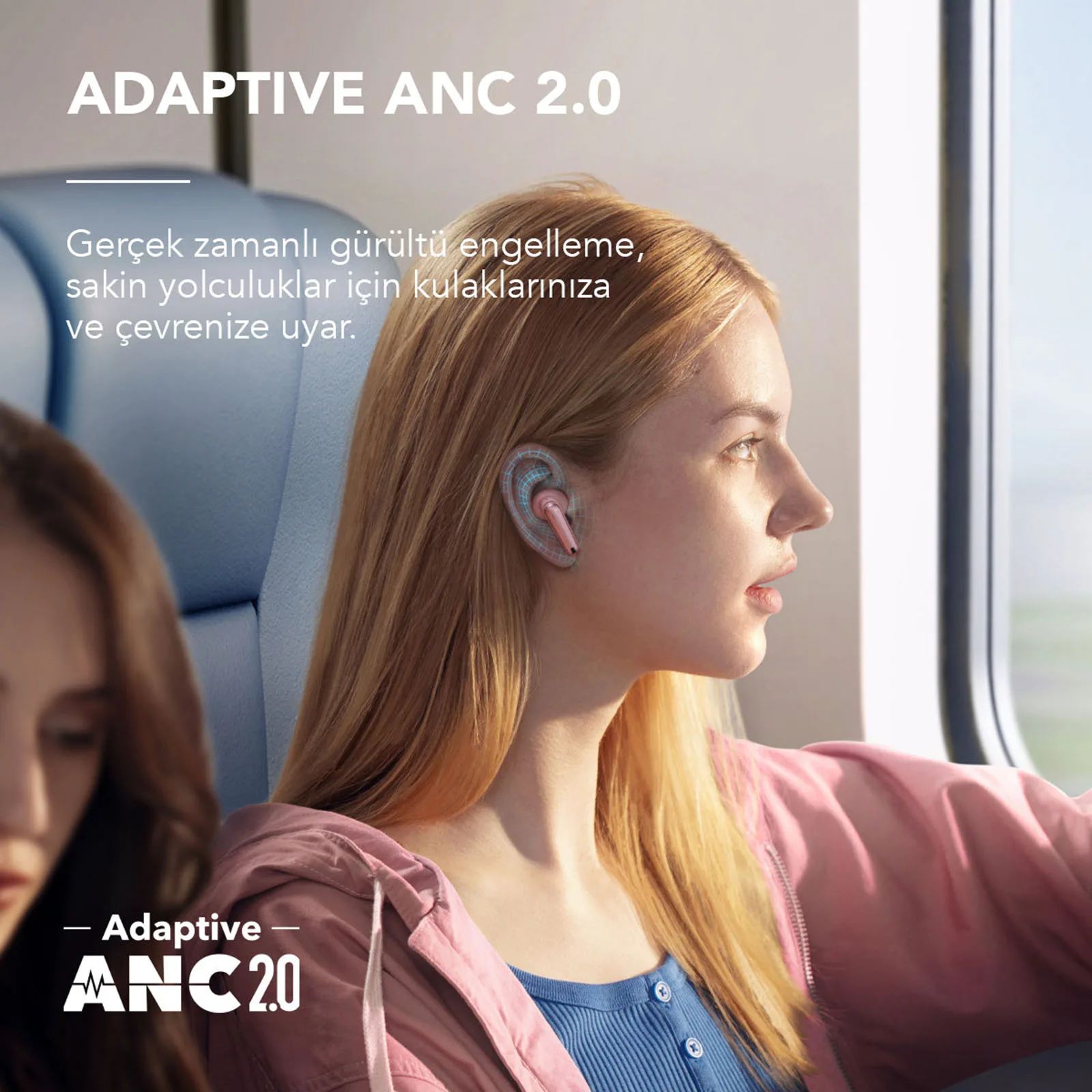 Anker Innovations Soundcore Liberty 4 NC - True Wireless-Kopfhörer mit Mikrofon - weiß, Ansicht 4