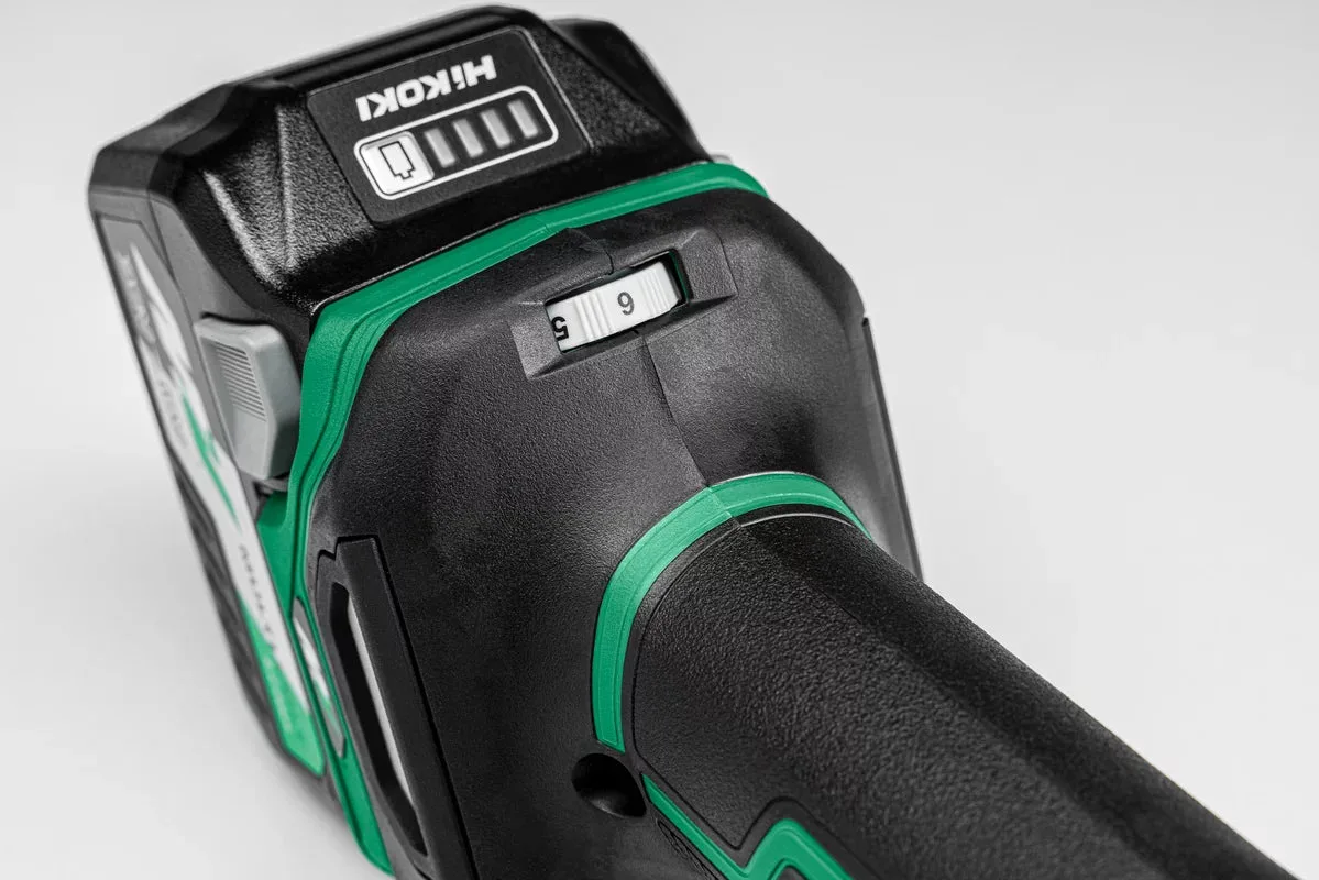 Hikoki G1813DVEW4Z Akku Winkelschleifer Regelelektronik und Bremse 18V, Ansicht 3
