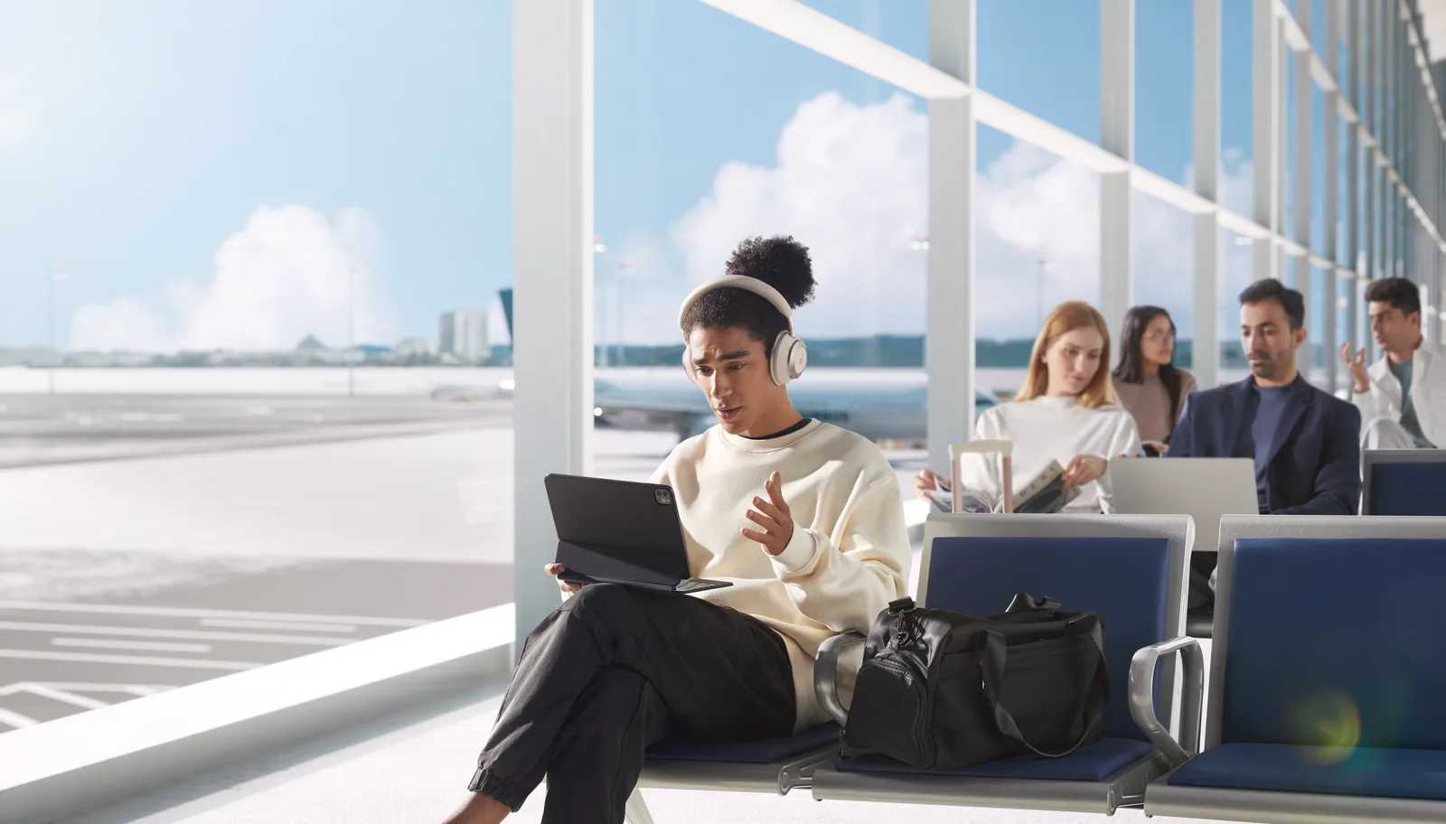 Anker Innovations Soundcore Space One Pro - Kopfhörer mit Mikrofon, Ansicht 3