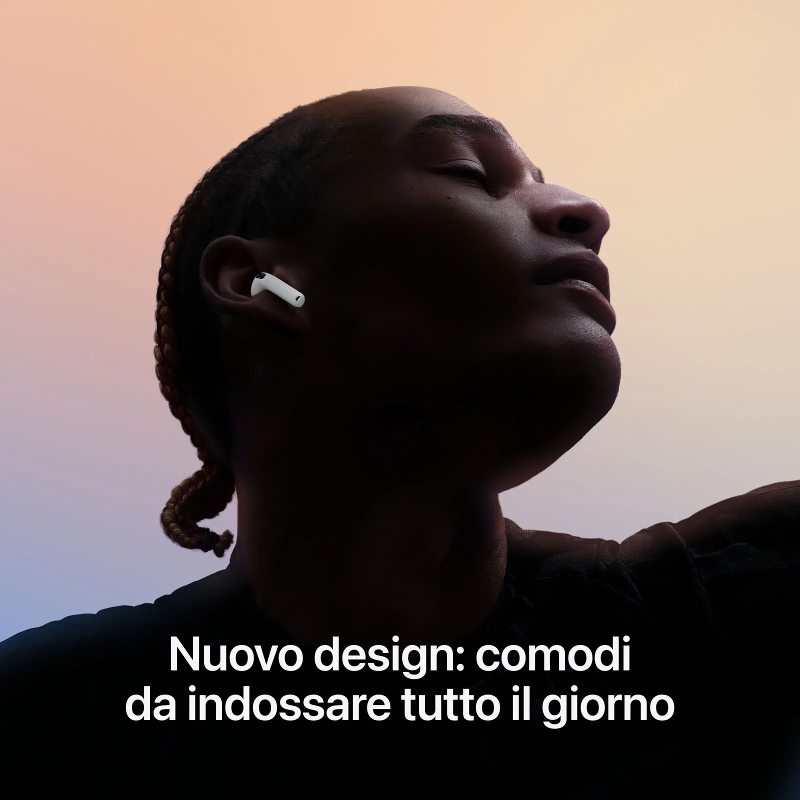 Apple AirPods 4 - True Wireless-Kopfhörer mit Mikrofon - Ohrstöpsel - Bluetooth - weiß, Ansicht 2