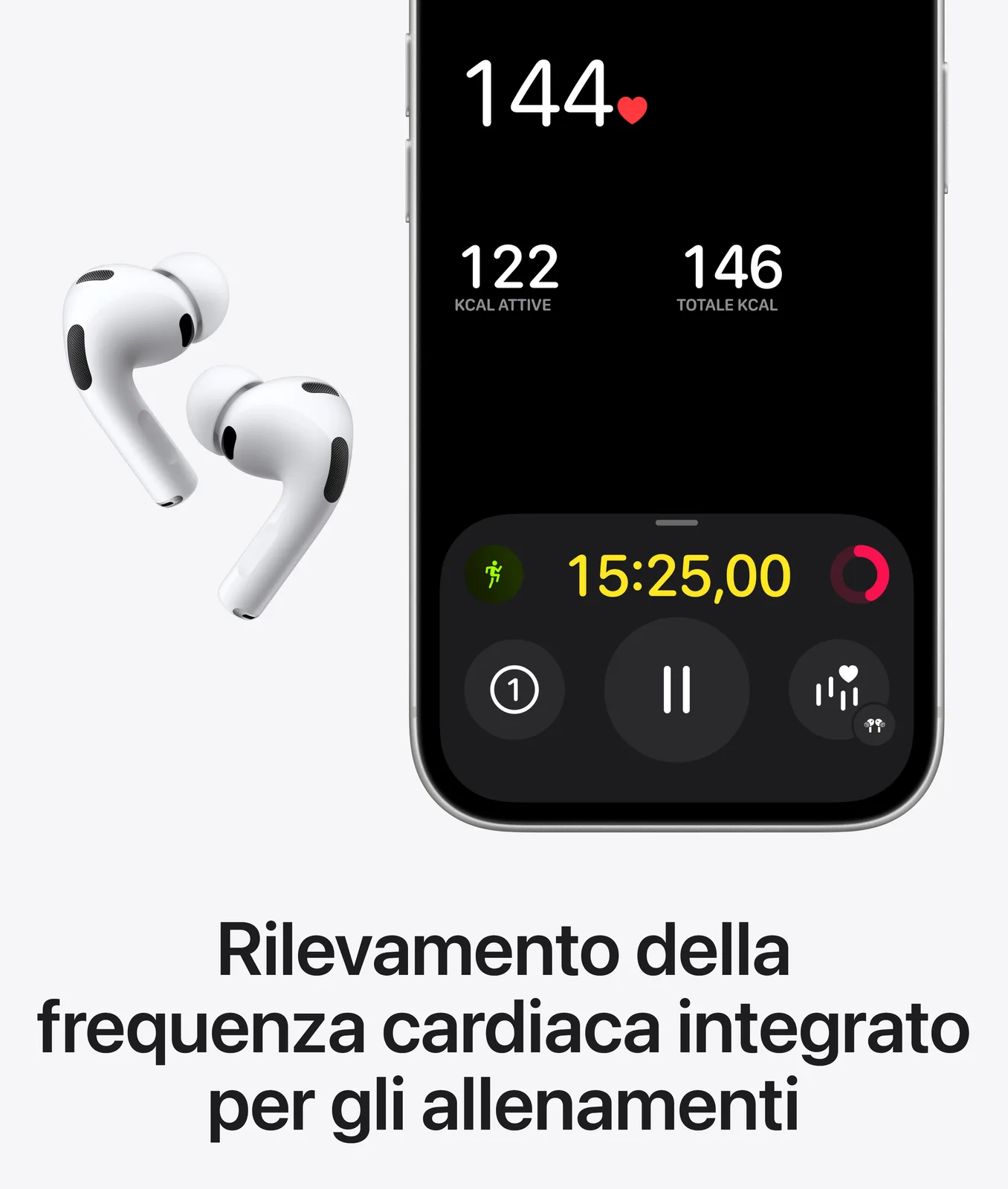Apple AirPods Pro 3 - True Wireless-Kopfhörer mit Mikrofon, Ansicht 2