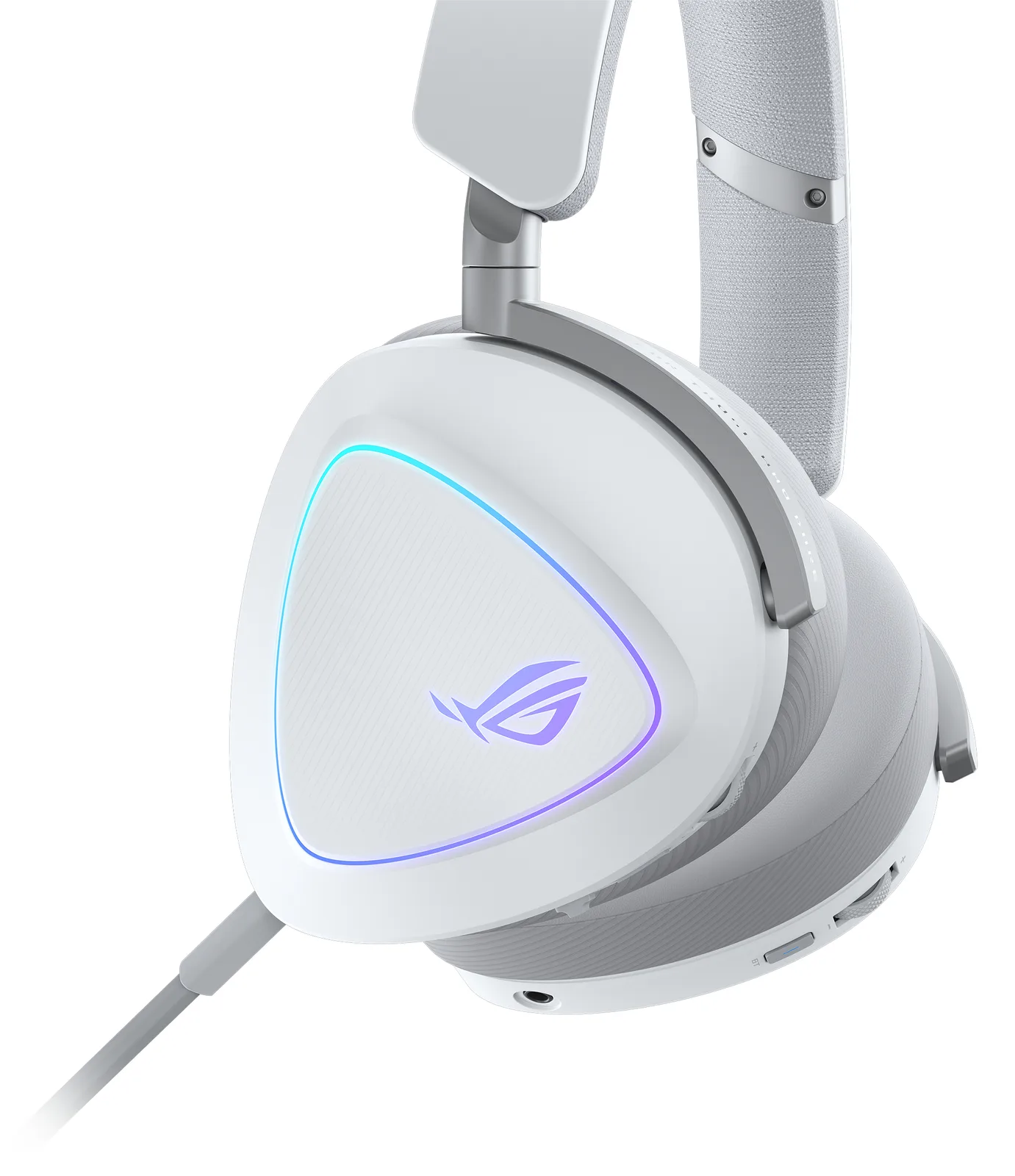ASUS ROG Delta II - Headset - ohrumschließend - weiß, Ansicht 2