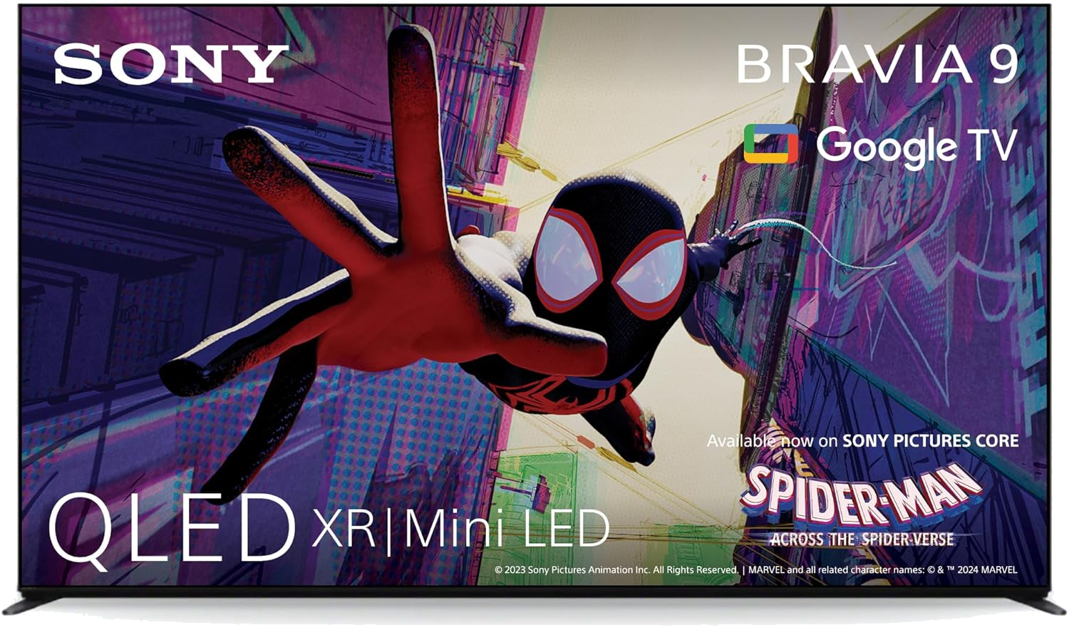 Sony BRAVIA 9 QLED (XR l Mini LED) 75 Zoll 4K HDR Google Smart TV (2024) | Gaming-Funktionen, IMAX Erweitert, Dolby Vision Atmos, Chromecast, AirPlay, 120Hz K75R90 [Energieklasse D]