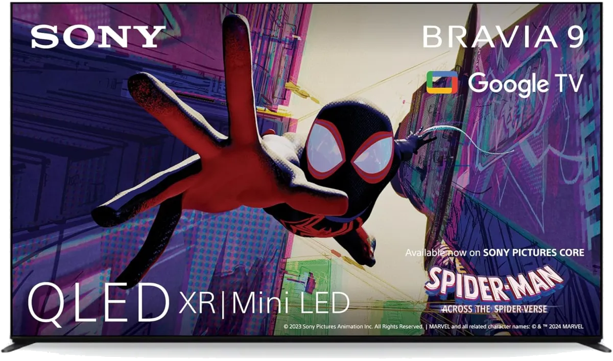 Sony BRAVIA 9 QLED (XR l Mini LED) 75 Zoll 4K HDR Google Smart TV (2024) | Gaming-Funktionen, IMAX Erweitert, Dolby Vision Atmos, Chromecast, AirPlay, 120Hz K75R90 [Energieklasse D]