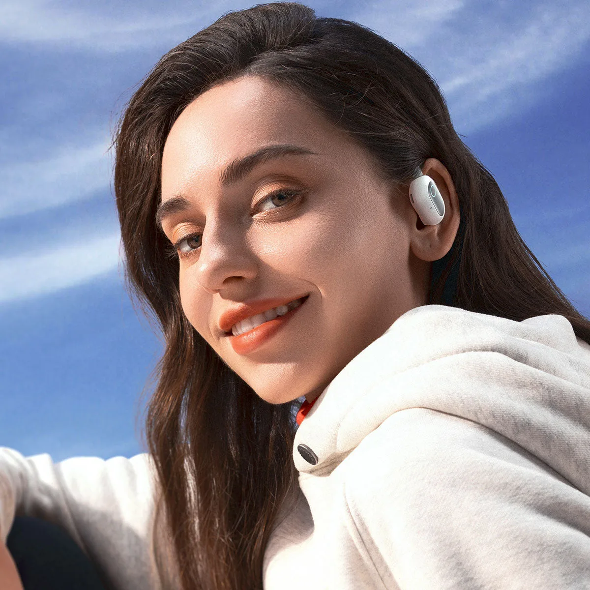 Baseus Eli Sport 1 Open-Ear TWS Earbuds Weiß - Kopfhörer - Stereo, Ansicht 2