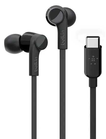 Belkin ROCKSTAR - Ohrhörer mit Mikrofon - im Ohr - Schwarz, Ansicht 2