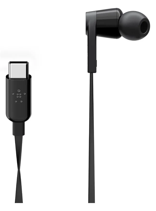 Belkin ROCKSTAR - Ohrhörer mit Mikrofon - im Ohr - Schwarz, Ansicht 4